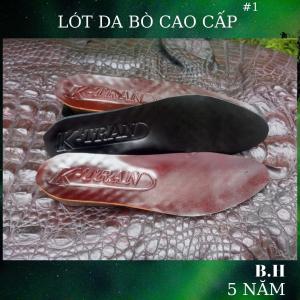 Lót giày nam mã L001lót giày da cao cấp chất liệu da bò với 3 màu đen và nâuvàng bò