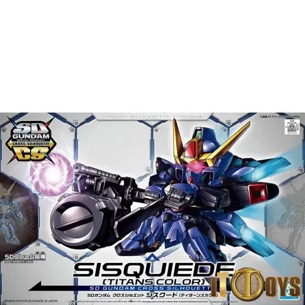 SD Gundam Cross Silhouette [010] Sisquiede (Titans Color)