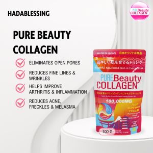 Pure Beauty Collagen Powder Japan Marine Collagen Glutathione Hyaluronic Acid