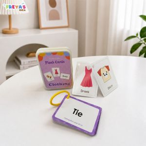 FR-M308 Flash Card Bahasa Inggris Mainan Edukasi Anak / Kartu Pintar Balita Belajar Abjad Buah Transportasi / English Early Education Card Kids Import