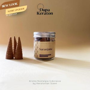 Dupa Aromaterapi Kerucut - Saranjana - Hio Bukhur Wangi Ukup by Dupa Keraton