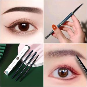 Ultra Fine Green Retro Eyebrow Pencil/Liquid Eyebrow Pencil/Long Lasting Waterproof Eyebrow Pencil/Makeup Makeup Natural Long Lasting Fade Tattoo Eyebrow/Eye Cosmetics/Gifts