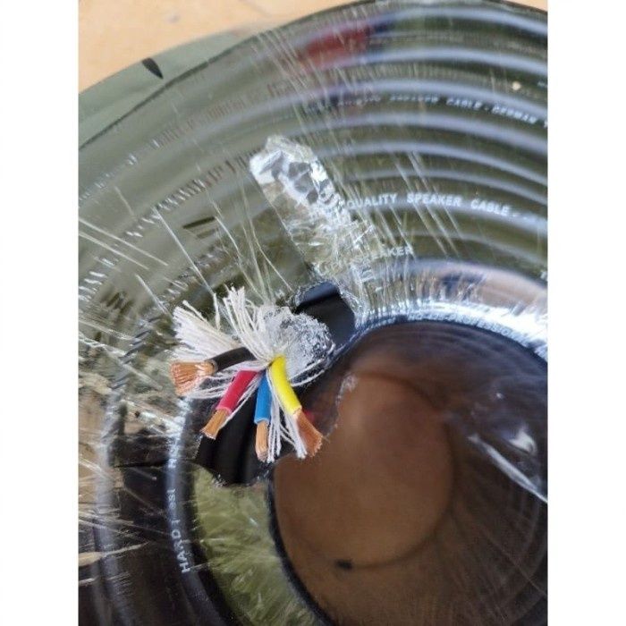 Kabel Speaker Merk HARD QUEST MM Kualitas Original Harga per