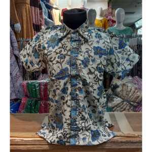Terbaru Kemeja Batik Anak Keren Lengan Pendek Batik Katun Prada Premium Wisuda Kondangan 2023