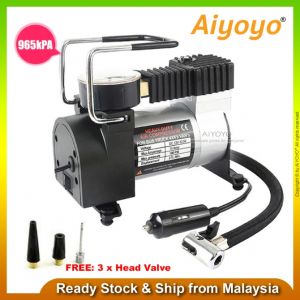 12V 965kPA Electric Auto Car Air Compressor Pump Tyre Inflator Portable Emergency Motorcycle Vehicle Bike Heavy Duty