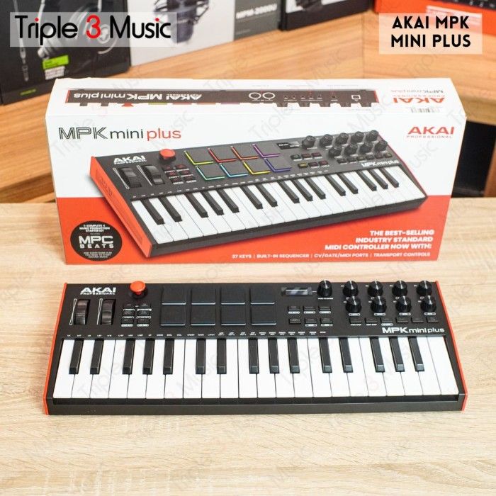 AKAI MPK MINI PLUS 37 keys ORIGINAL Midi Controller Lazada Indonesia