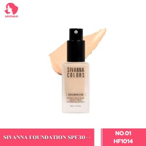 HF1014 Sivanna Double Wear Nude Water Fresh Foundation SPF30++ 30ml (1pcs)
