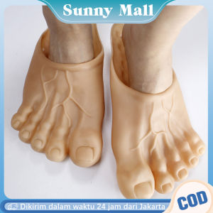 Sandal Selop Model Kaki Besar Sepasang Untuk Cosplay Halloween