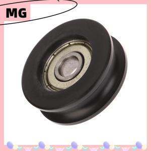 【Magical House】[ New Hot Fashion] For Slide Door Window U Groove Roller Pulley 626 Bearing Steel Bearing Roller Injection-coated U-shaped Pulley Wheel