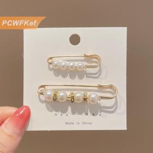 【PCWFKef】 Phong Cách Hàn Quốc Thời Trang Chống-Lóa Khóa Trâm Quần Áo Cố Định Quần Eo Thay Đổi Nhỏ Eo Khóa Đa-Mảnh Trâm Pin