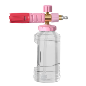 Soap Dispenser Wide Mouth Foam Cannons for Pressure Washer Thick Snow Foam Lances for Car Washing 1/4In Quick Connector
