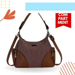 LocalSellerCOMEL FASHION MALLORY Premium Pu Leather Women Hobo Bag Shoulder Bag With Long Strap 2041