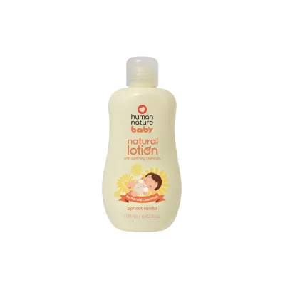 Human Nature Natural Baby Lotion with Soothing Calendula for Sensitive Baby Skin