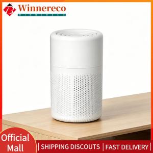 Mini Silent Air Purifier 37dB with HEPA Filter USB Powered Compact for Office and Pet Rooms Small Air Purifier for Home Use