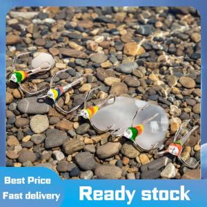 Sports🚴🏻‍♀️ 5 cái móc câu cá mùa đông băng câu cá móc ba hàm móc với thạch cao Carbon thép công cụ giải quyết 6 #8 #10 #12 #