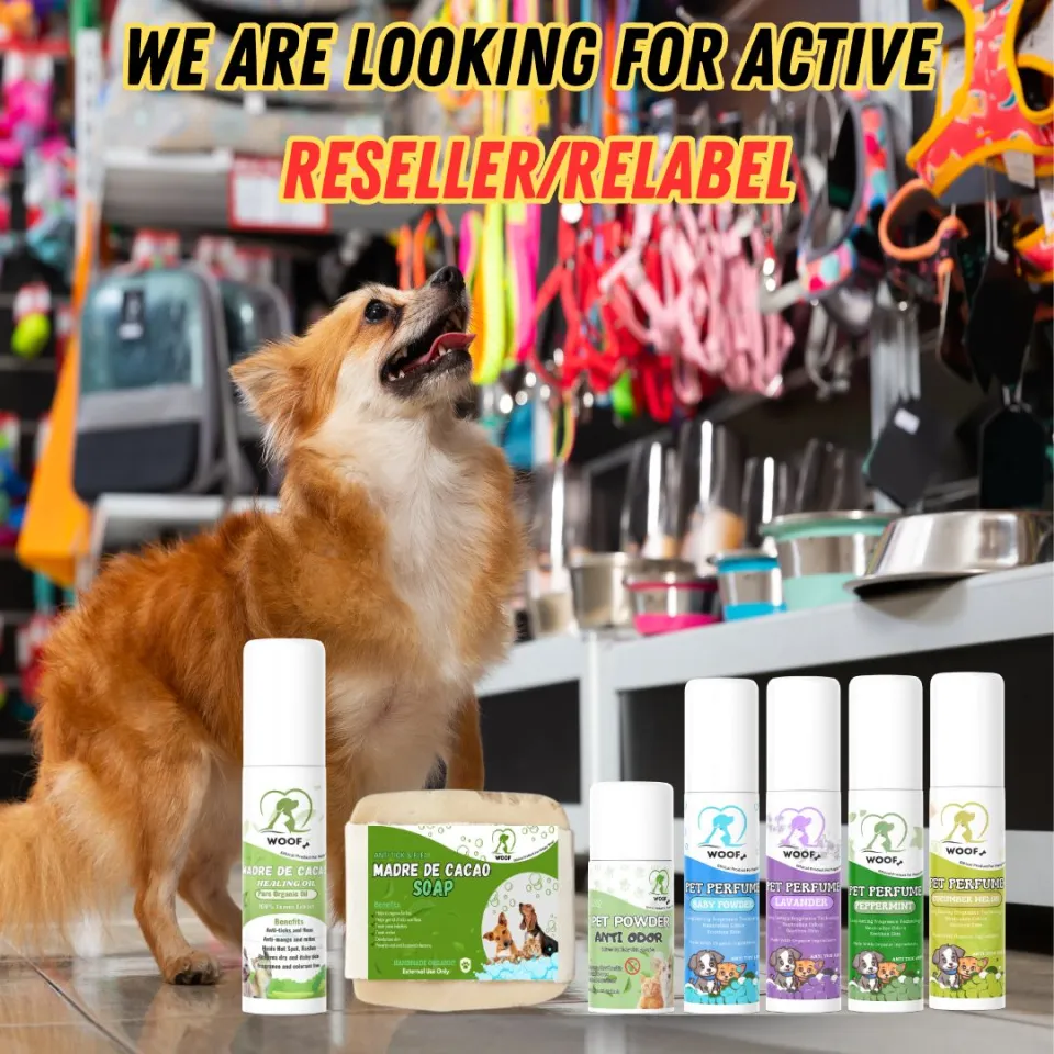 Woof Spa, Pet Cologne Premium Scented Perfume Body Spray for Dogs and  Cats 60ml