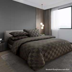 ibed ปลอกผ้านวม Softex Satin (ทอลายตาราง) - CHECKERED COLLECTION