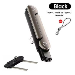 Đầu sạc nhanh gập 90 độ giá đỡ có thể gập lại 2 in1 240W 27W Max Type C sang Type-C / iOS Bộ sạc điện thoại có chân đế