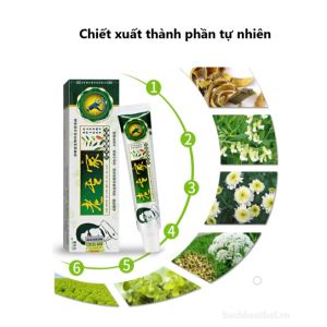 Combo 5 Tuýp Kem bôi ngoài da á sừng xanh lá LOẠI XỊN 3 chữ ông già đeo kính - Chống nứt nẻ bong tróc khô da cực hiệu quả
