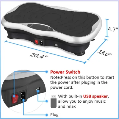 COD+Exercise vibration plate body slimming machine for rejection of fat muscle stimulator equipment Whole Body Vibration Machine Platform Fitness Weight Loss Machine