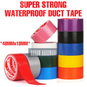 48mm Wide *10mm Strong Super Waterproof Duct Fabric Duct Tape Roll Repair Tape
