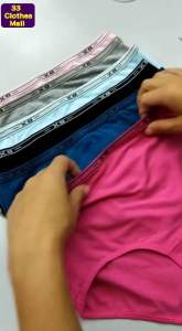 Women Panties Underwear Ladies High Waist 3 in 1 Lingerie Seluar Dalam Spender