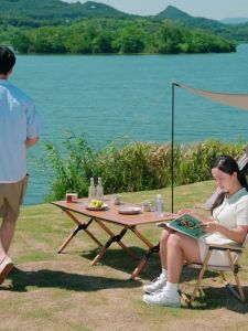 Flashfish Kermit Chair Foldable convenient camping With Tray OutdoorFishing Picnics Beach Balcony