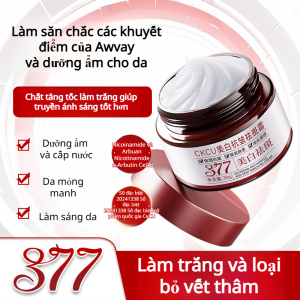 Làm trắng nhanh sau khi tiếp xúc với ánh nắng mặt trời 377 kem làm trắng Kem làm trắng và sáng da Niacinamide Kem làm mờ nếp nhăn Kem dưỡng ẩm và cấp nước Làm mờ vết thâm