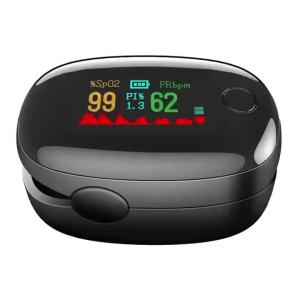 Oximeter one-click measurement/screen display/8-second measurement/easy to carry blood oxygen saturation monitor/reading