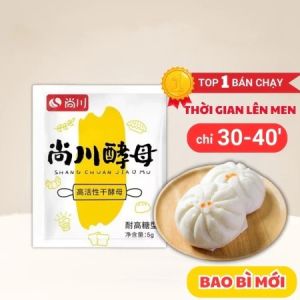 10 gói Men nở SHANGCHUAN hoạt tính caolên men nhanh  5g/gói LAZYL
