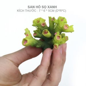 San Hô Polyresin San Hô Nhân Tạo Nhiều Màu Sắc Dùng Trang Trí Bể Cá
