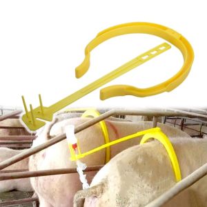 Sows Insemination Clip Holder Pig Artificial Insemination Fertilization Clamping Ring