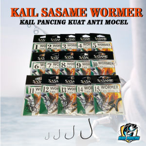 Kail SASAME WORMER Bahan Caron dan sangat tajam