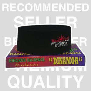 Songkok Putih / Peci Hitam / Songkok President / Kopyah Hitam Polos / Kopiah Polos Hitam / Songkok Dewasa / Songkok Hitam Polos / Songkok Hitam