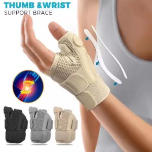 1PCS Flexible Splint Wrist Thumb Support Brace For Tendonitis Arthritis Breathable Protector Guard Fits Wrist thumb protection basketball sports protection