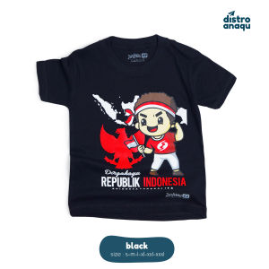 KAOS BAJU ANAK MERAH PUTIH SURFSIDE INDONESIA UMUR 1-12 TAHUN KUALITAS PREMIUM DISTRO