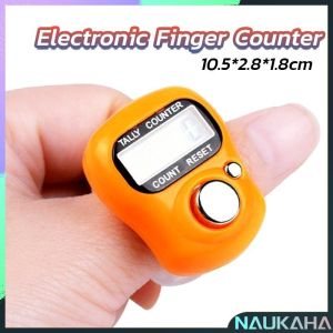 N.K. Finger Counter Mini Portable Light Weight Resettable Digital Row With LCD Display Colourful