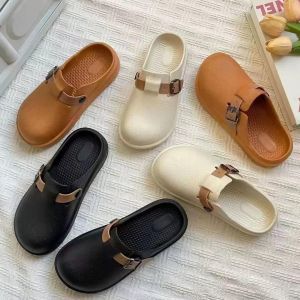 VIVOLILV รองเท้าแฟชั่นวัยรุ่นสวยใส่สบายมาใหม่  ใหม่ ส้นหนารองเท้าแตะผู้หญิงฤดูร้อนคู่บ้าน