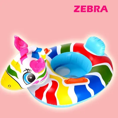 GOOGOO BIRD Cute Animal Design Inflatable Baby Cartoon Swimming Float Baby Seat Float Pelampung Duduk Kanak-kanak