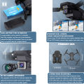 Clever E88 Pro Drone 4K HD Drone Camera Wifi Remote Control obstacle avoidance Portable Foldable mini Drone Wide Angle 3D Pin/Flip Holding WiFi Fpv Drone Height Hold Rc Quadcopter. 