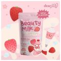 Dear Face Beauty Milk Collagen Drink, Strawberry, Lychee, Mango, Beauty Bean Coffee, Choco Mallow, Beauty Drunk [ORIGINAL] (Melon Flavor and Strawberry Flavor, Beauty Bean Coffee, Lychee) 100% ORIGINAL. 