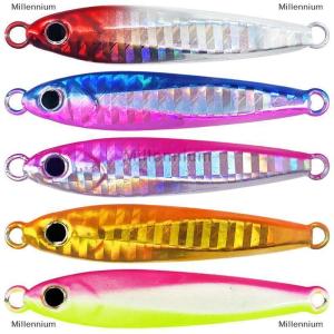 [COD] Millennium 1 cái mô hình mới Laser 10g 20g 30g 40g 60g thu hút câu cá kim loại Jig thu hút Câu Cá Biển kim loại Jig thu hút mồi dài đúc kim loại Jig