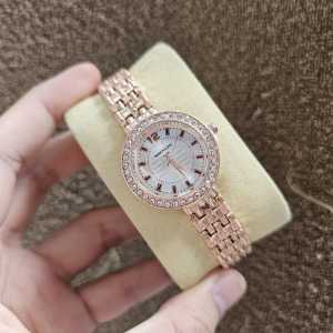 READY STOK !!! JAM TANGAN FASHION WANITA TALI RANTAI / JAM TANGAN KASUAL WANITA ANTI AIR FREE BATERAI CADANGAN