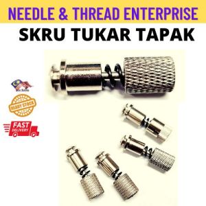 SKRU TAPAK MESIN JAHIT  INDUSTRI / TAPAK SKRU MESIN JAHIT INDUSTRI / SKRU TUKAR TAPAK MESIN JAHIT INDUSTRI