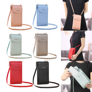 ALEXIS BAGS Girls Accessories Multifunctional Card Holder Large Capacity Mobile Phone Bags Women Purses Wallet Handbag Shoulder Strap Bag