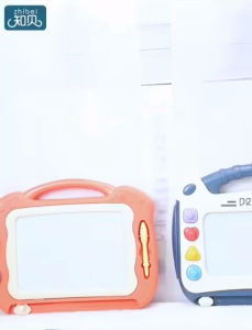 2 in 1 Magnetic Colorful Drawing Doodle Board Tablet Table Kids Baby Toddler Safe Meja Lukis Lukisan Budak