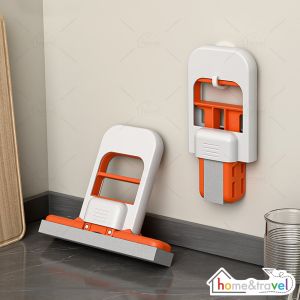 HOVELSHOP Alat Pel Mini Pembersih Kaca Wastafel Meja Dapur Sponge Mop Portable Serbaguna