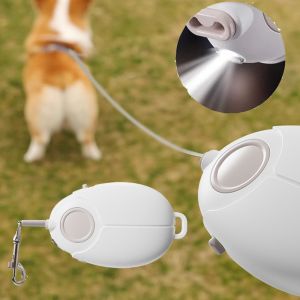 OUTOPEN Di động Dây Dắt Chó Tự Động Thu Gọn Kéo dài tới 300cm có dây đeo cổ tay Dây Dắt Chó Có Đèn LED Bền bỉ Phản chiếu Dây Dắt Thú Cưng Phát Sáng Sử dụng ngoài trời