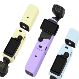 FLORI All-Round Protection Silicone Gimbal Camera Case Anti-Scratch Shockproof Protective Shell High Quality Colorful Skin for DJI OSMO Pocket3 Outdoor