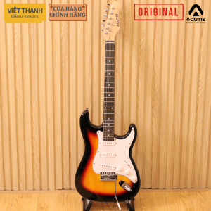 Đàn Guitar Điện Sunburst Acutis AST350 nhập khẩu chính hãng 100% (Bao gồm đàn bao da)